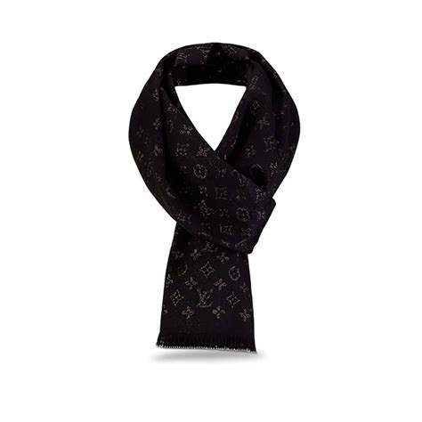 louis vuitton scarf men black|Louis Vuitton oversized cashmere scarf.